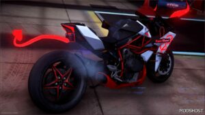 GTA 5 Vehicle Mod: Ninja H2 Firestarter (Image #4)