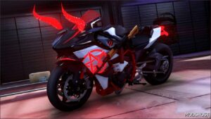 GTA 5 Vehicle Mod: Ninja H2 Firestarter (Image #5)