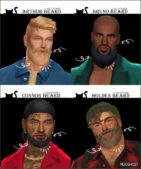 Sims 4 Male Hair Mod: Beard Collection (Featured)