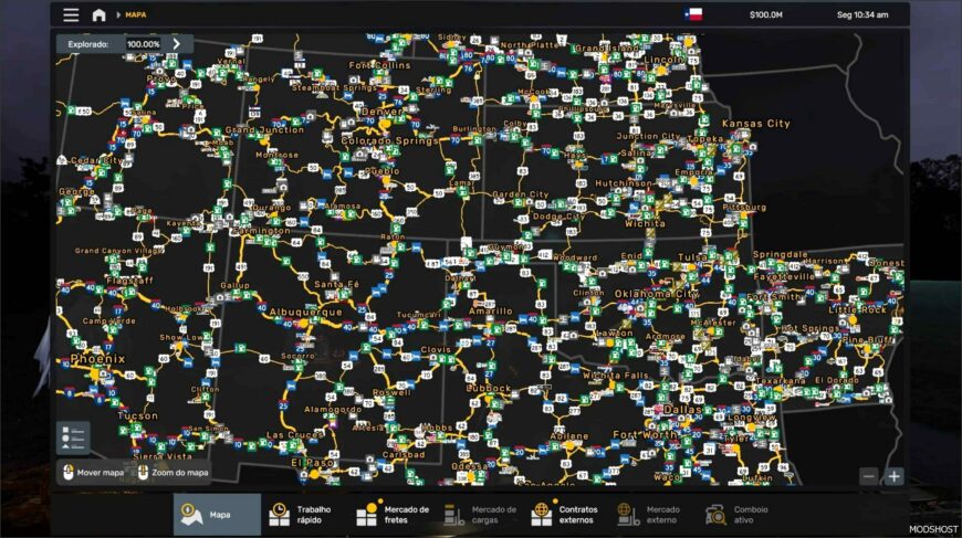 ATS Save Mod: Profile Freightliner Cascadia 31 10 2024 1.52 (Featured)