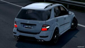 ETS2 Mercedes-Benz Car Mod: Mercedes Benz ML63 AMG 2009 V1.6 (Image #2)