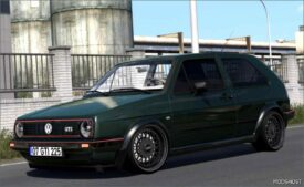 ATS Volkswagen Car Mod: Golf GTI 16V MK2 1.53 (Featured)