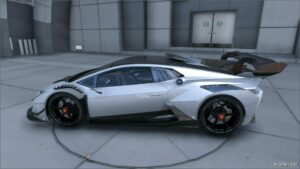 GTA 5 Lamborghini Vehicle Mod: 2022 Lamborghini Huracan Super Trofeo EVO2 (Image #3)