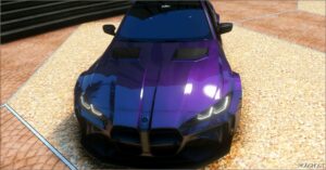 GTA 5 BMW Vehicle Mod: M4 G82 Adro Carbon Widebody (Image #2)