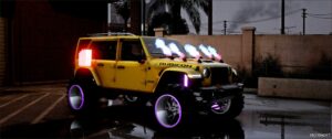 GTA 5 Jeep Vehicle Mod: Rubicon Camper (Image #3)