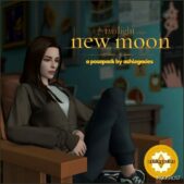 Sims 4 Sim Mod: NEW Moon Posepack (Featured)