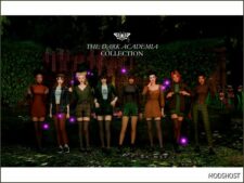 Sims 4 Female Clothes Mod: Dark Academia Collection – Full Collection Compilation (Featured)