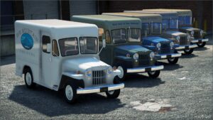 GTA 5 Vehicle Mod: 1950S Willys Pack Add-On | Extras | Vehfuncs V | Lods V1.2 (Image #2)