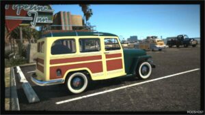 GTA 5 Vehicle Mod: 1950S Willys Pack Add-On | Extras | Vehfuncs V | Lods V1.2 (Image #5)