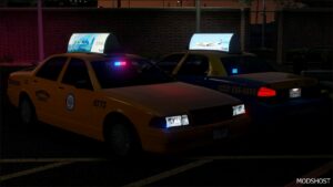 GTA 5 Vehicle Mod: Vapid Stanier – Lspd Undercover Taxi Add-On V1.5 Fivem/Sp (Featured)