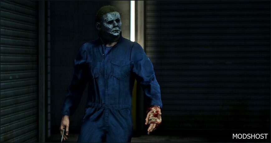 GTA 5 Player Mod: Michael Myers for MP Male Fivem & SP (Featured)