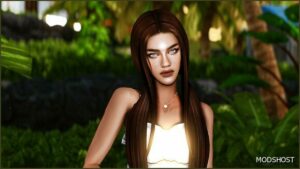 Sims 4 Female Sim Mod: Melanie (Image #3)