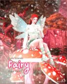 Sims 4 Female Sim Mod: Fairy Pose Pack (Featured)