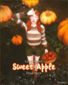 Sims 4 Female Sim Mod: LS Sweet Apple – Pose Pack (Featured)