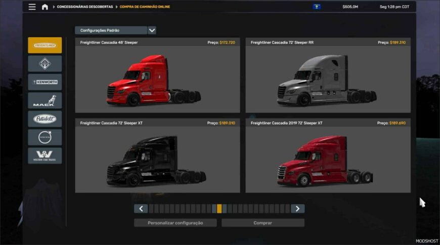 ATS Mod: ALL Trucks at The Dealer 31 10 2024 1.52 (Featured)