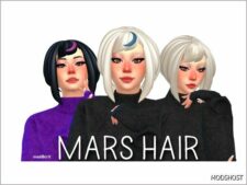 Sims 4 Female Mod: Mars Hair (Featured)