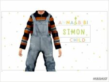 Sims 4 Male Clothes Mod: Simon Child Anna&Bibi (Featured)