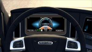 ATS Freightliner Interior Mod: Cascadia 2024 Improved Dashboard V1.1 (Image #3)