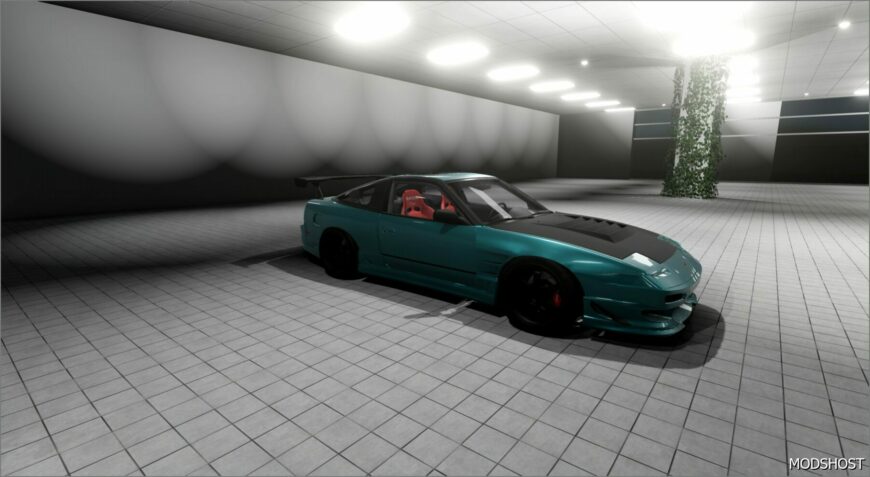 BeamNG Nissan Car Mod: 240SX Tuning 0.33 (Featured)