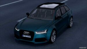 ETS2 Audi Car Mod: RS6 C7 Avant 2016 V1.7 (Featured)