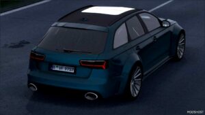 ETS2 Audi Car Mod: RS6 C7 Avant 2016 V1.7 (Image #3)