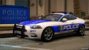 GTA 5 Jaguar Vehicle Mod: Nfshp: 2009 Jaguar XKR Scpd Add-On | NON ELS | Sounds | Template (Image #6)