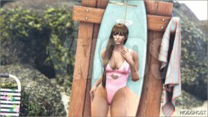 GTA 5 Mod: Paradise Beach SET (7 Props) (Image #2)