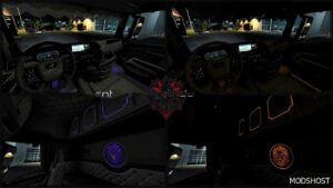 ETS2 MAN Mod: TGX 2020 Interior Bundle 1.52 (Image #2)