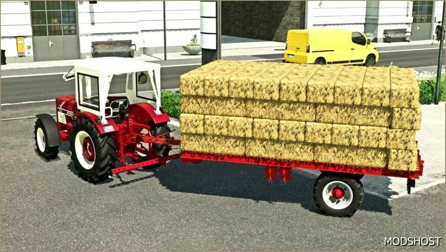 FS22 Mod: Selfmade Bale Trailer V1.1 (Featured)