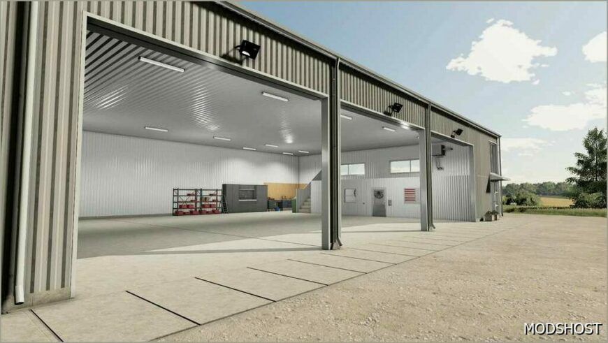 FS22 Placeable Mod: Metal Buildings Pack V1.0.0.1 (Featured)