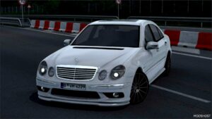 ETS2 Mercedes-Benz Car Mod: Mercedes Benz E55 AMG V1.4 (Image #2)