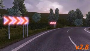 ETS2 Mod: Dangerous Turn Lights V2.8 (Featured)