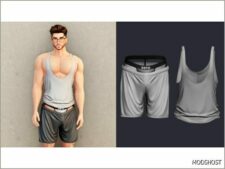 Sims 4 Male Clothes Mod: Bryce – SET (Featured)