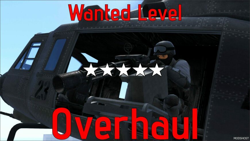 GTA 5 Script Mod: Wanted Level Overhaul (Featured)