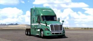 ATS Truck Mod: Freightshaker Cascadia 125 V2.7.2 1.52 (Featured)