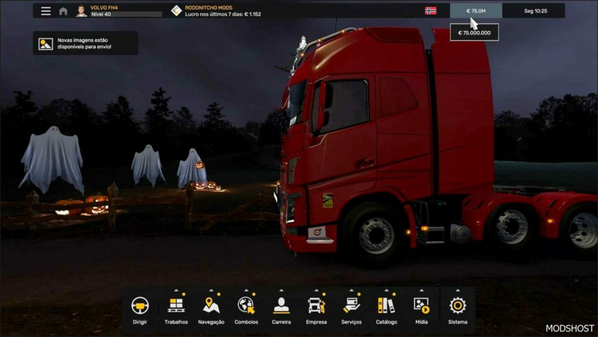 ETS2 Volvo Save Mod: Profile Volvo FH4 04 11 2024 1.53 (Featured)