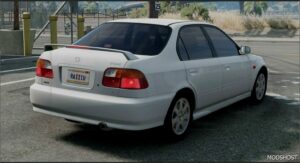 BeamNG Honda Car Mod: 1999 - 2000 Honda Civic v1.5 0.32x 0.32 (Image #2)