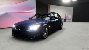 BeamNG BMW Car Mod: 5-Series/M5 E61 Touring 0.33 (Image #3)