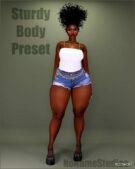 Sims 4 Mod: Sturdy Body Preset (Featured)