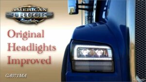 ATS Headlights Part Mod: Original Head Lights Improved (Featured)