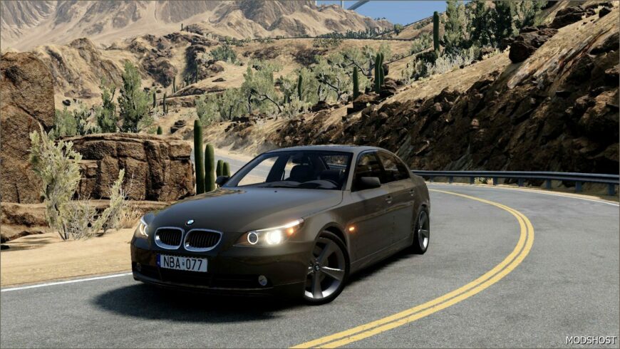 BeamNG BMW Car Mod: M5 (E60/E61) NEW V3.0 0.33 (Featured)