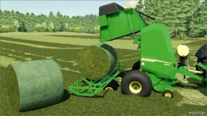 FS22 John Deere Mod: 561R Baler & Accumulator (Featured)