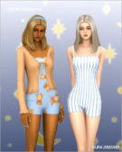 Sims 4 Female Clothes Mod: Pajama Party (Image #3)