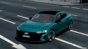 ETS2 Audi Car Mod: E-Tron GT RS 2022 V2.8 (Featured)