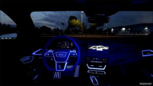 ETS2 Audi Car Mod: E-Tron GT RS 2022 V2.8 (Image #2)