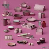 Sims 4 Object Mod: Sweet N' Stylish Kitchen Clutter SET Part 2 (Featured)