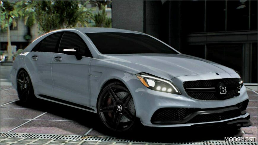 GTA 5 Mercedes-Benz Vehicle Mod: CLS 63 Brabus (Featured)