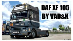 ETS2 DAF Truck Mod: XF 105 by Vad&K V7.16 1.52 (Image #3)