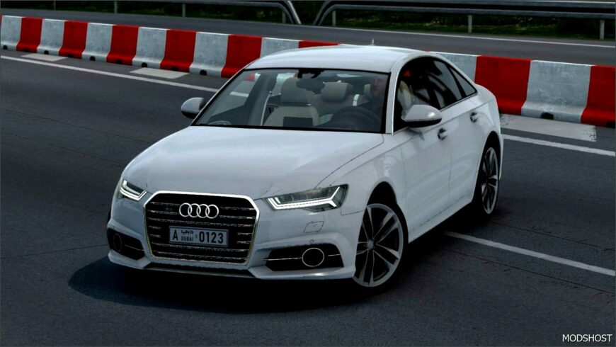 ETS2 Audi Car Mod: A6 C7 2015 V2.8 1.52 – 1.53 (Featured)