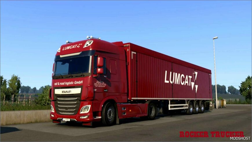 ETS2 Mod: Lumcat Rail & Road Logistic Gmbh Skin Pack (Featured)